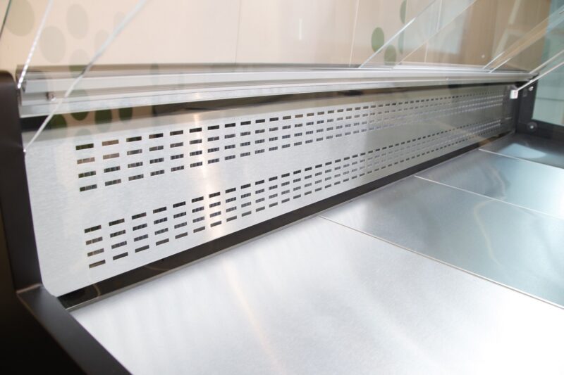 Exposición Inoxidable vitrina VRE-200