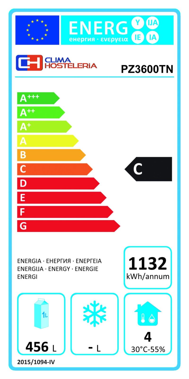 Mesa Euronorm 3 Puertas Preparación Pizzas con Encimera de Granito de 2025 x800 x1000h mm PEKIN PZ3600TN