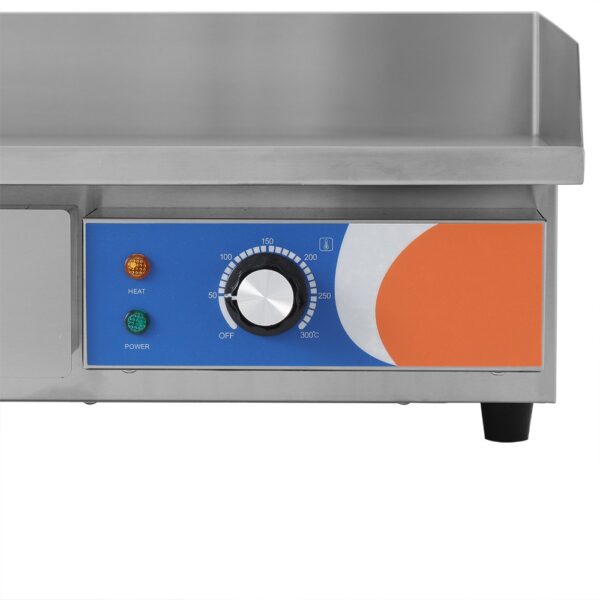 Plancha Eléctrica Acero Rectificado 8mm de 550x430x245h mm PEKIN EG-818