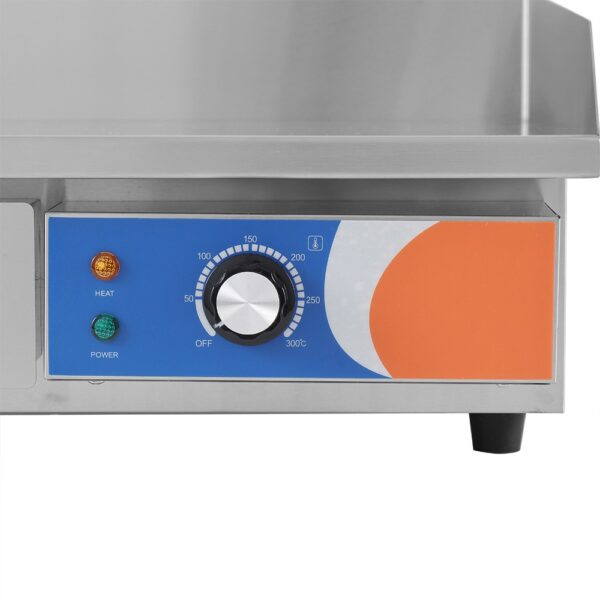 Plancha Eléctrica Cromo Duro de 550x430x245h mm PEKIN EG-818D