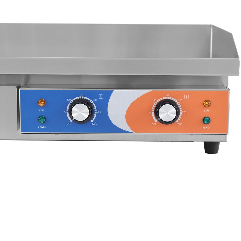 Plancha Eléctrica Cromo Duro de 740x490x240h mm PEKIN EG-820D
