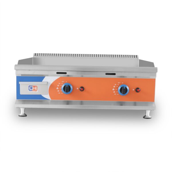 Frytops a Gas Propano Cromo Duro de 805x570x370h mm PEKIN GG-750D