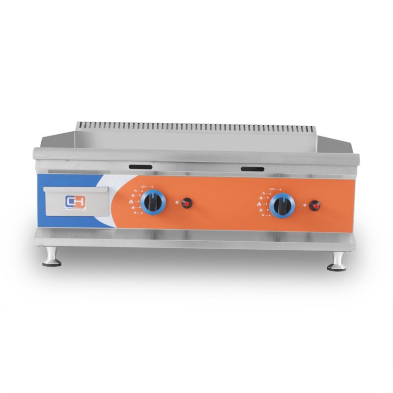 Frytops a Gas Propano Cromo Duro de 805x570x370h mm PEKIN GG-750D