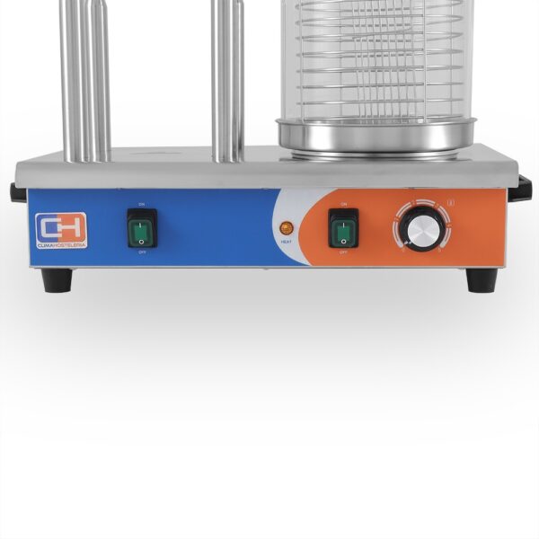 Máquina de Perritos 4 Pinchos de 540x290x410h mm PEKIN HDW-4