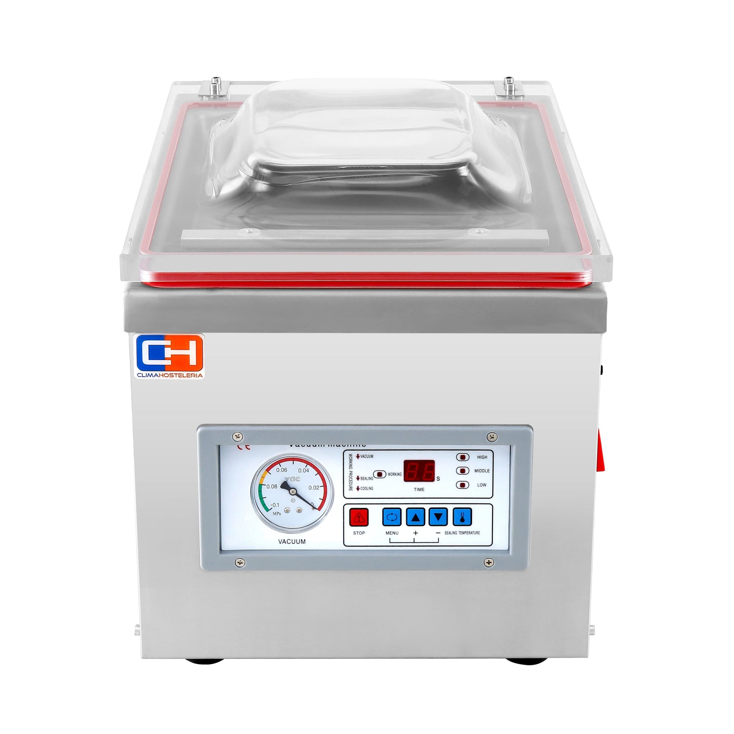 Envasadora de Vacío 1 Barra Soldadura 260 mm de 510x350x390h mm PEKIN DZ-260T