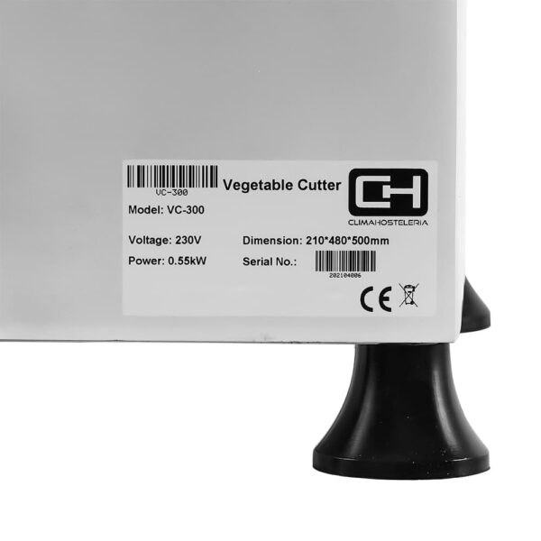 Cortadora de Vegetales 500W 300Kg/h PEKIN VC-300