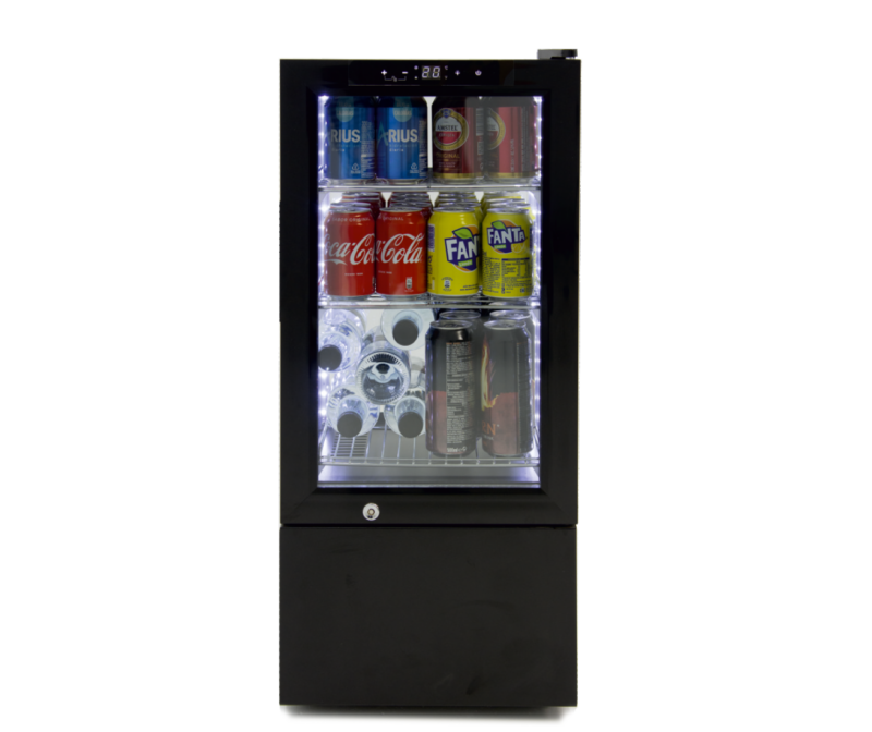 Armario Expositor Sobremesa 65 litros de 370 x410 x800h mm PEKIN G-65