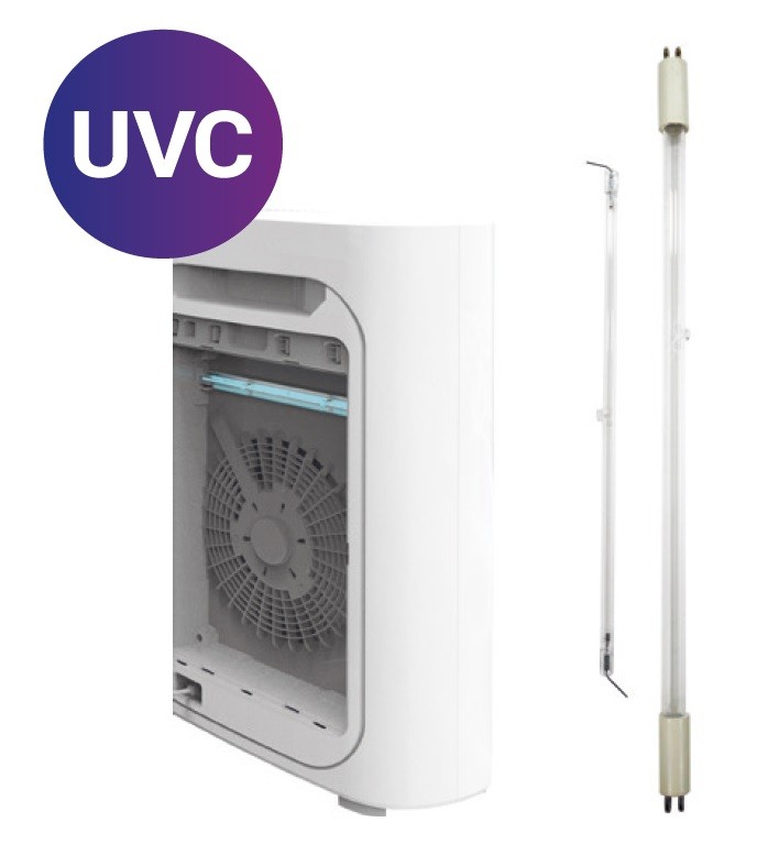 Lámpara Luz UVC purificador SPACE 24 HTW
