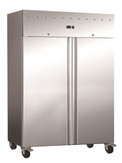 Armario Refrigerado Snack Acero Inoxidable 2 Puertas 1000 litros 1340x700x2010h mm PEKIN SNACK800TNV