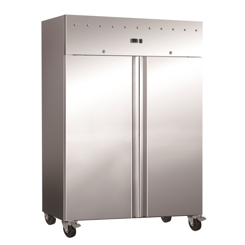 Armario Refrigerado Snack Acero Inoxidable 2 Puertas 1000 litros 1340x700x2010h mm PEKIN SNACK800TNV
