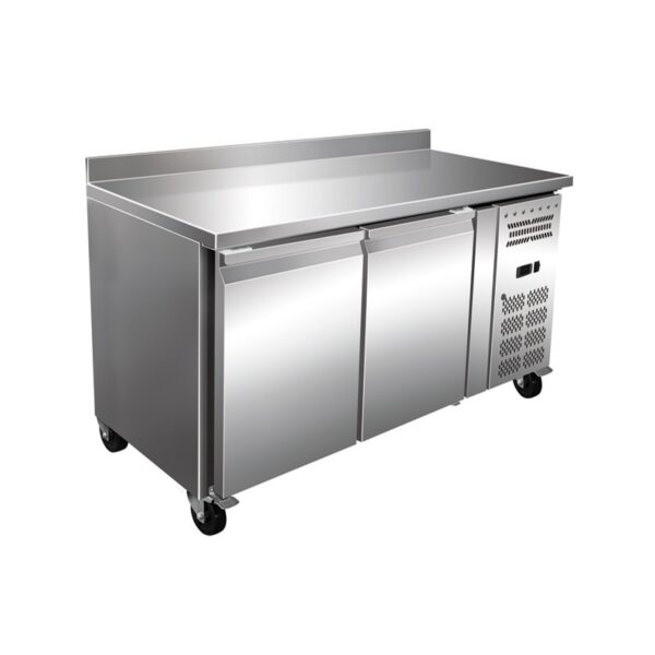 Mesa Refrigerada GN1/1 Acero Inoxidable 2 Puertas 1360x700x960h mm PEKIN GN2200TN