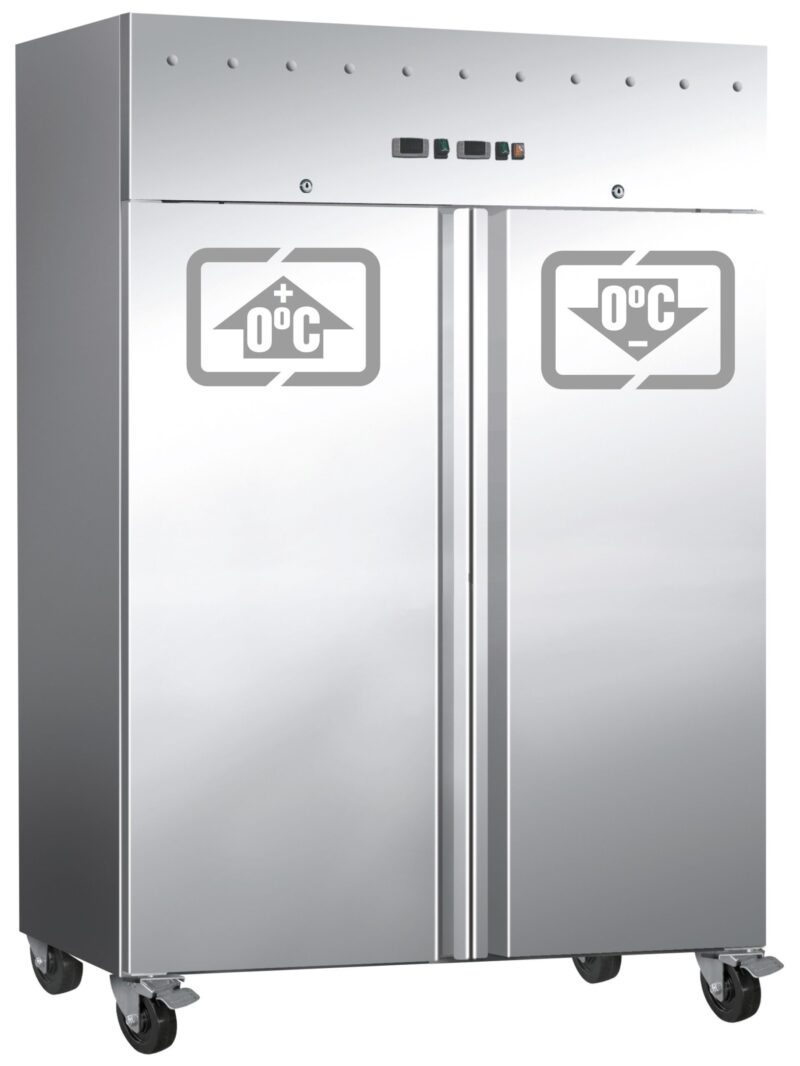 Armario GN2/1 refrigeración – congelación 2 puertas 1340x810x2000h mm PEKIN ARCGN2