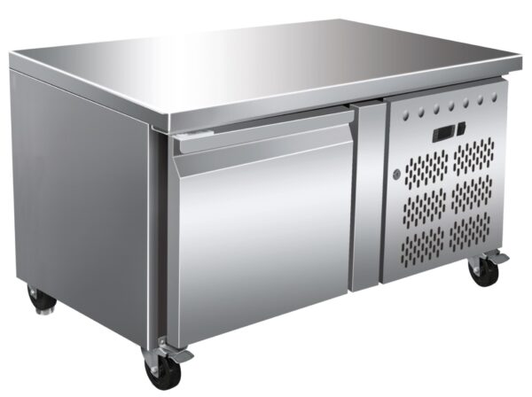 Mesa Baja GN/1 Refrigerada 1 puerta Fondo 700 de 925 x700 x650h mm PEKIN MRBAJA1