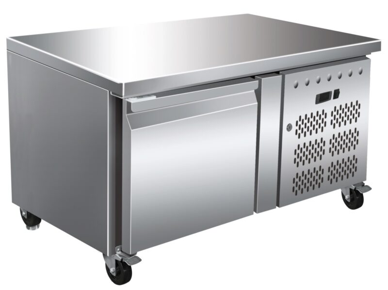 Mesa Baja GN/1 Refrigerada 1 puerta Fondo 700 de 925 x700 x650h mm PEKIN MRBAJA1