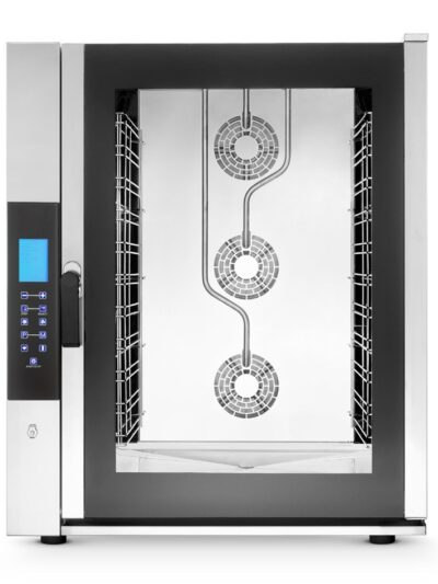 Horno eléctrico convección TOUCH CONTROL con VAPOR 11 bandejas GN1/1 EKF1111TC Línea Padova