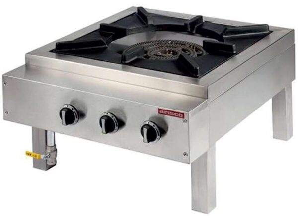 Paellero Industrial a Gas 23kw de 740x820x500h mm ESTAMBUL SPS706GTR-N (Gas Natural)