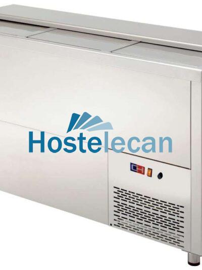Enfriador de Botellas 4 Puertas Inoxidable Interior y Exterior de 2000 x550 x850h mm CORDOBA MRB-200I