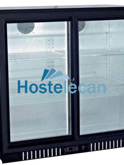 Botellero Expositor Contramostrador 2 puertas correderas de 900 x520 x900h mm PEKIN BB-2S