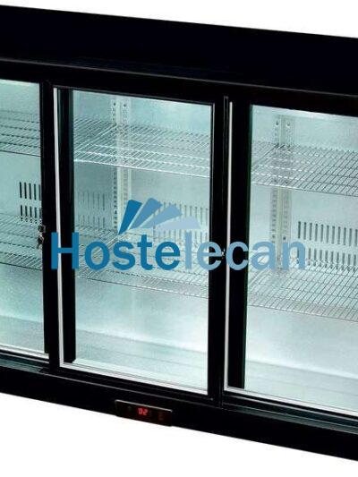 Botellero Expositor Contramostrador 3 puertas correderas de 1350 x520 x900h mm PEKIN BB-3S
