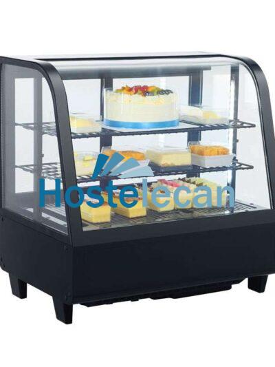 Vitrina Refrigerada Sobremesa 100 litros Negro de 682 x450 x675h mm Línea Pekín XCW-100L-N