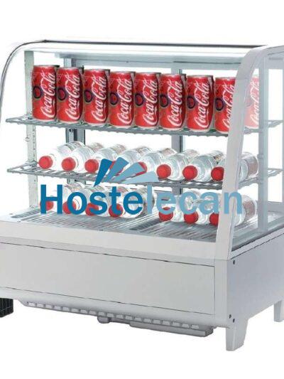 Vitrina Refrigerada Sobremesa 100 litros Blanco de 682 x450 x675h mm Línea Pekín XCW-100L-B
