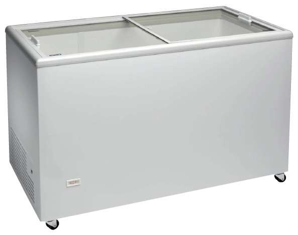 Congelador Horizontal Puerta Vidrio Corredera de 1503 x670 x895h mm AVEIRO ICE500NTVS. 67kg.