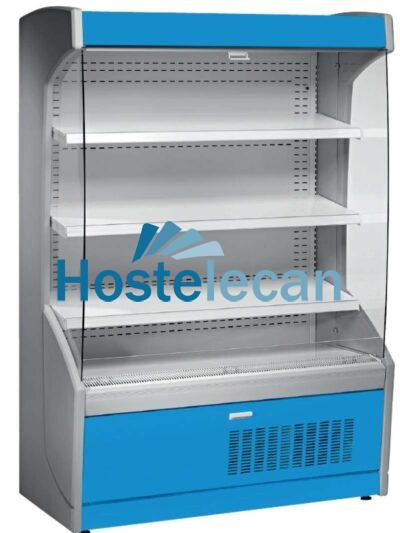 Mural Refrigerado Expositor 4 Estantes Fondo 700 de 1530 x700 x1998h mm AVEIRO MPL150-A azul
