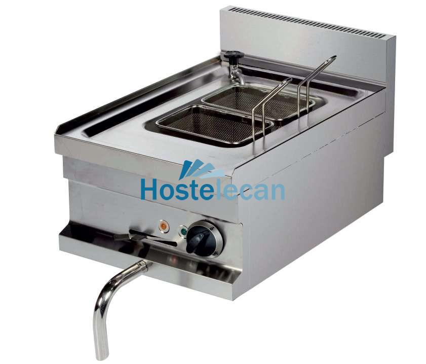Cocedor de pasta eléctrico sobremesa 14 litros 3 kw 400x600x265h mm EMH604 Línea Estambul