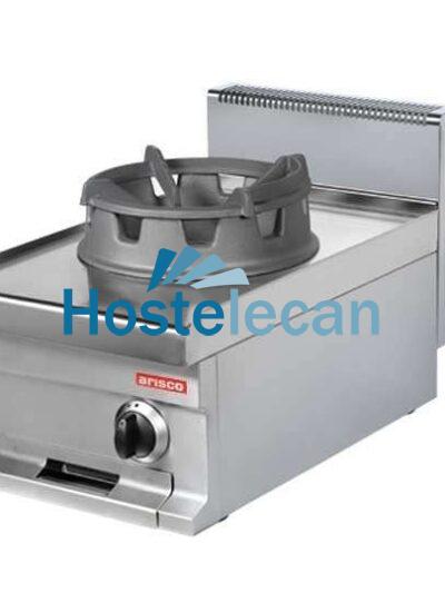 Cocina Wok a gas sobremesa 1 fuego 16 kw 400x700x290h mm WR711S Línea Estambul