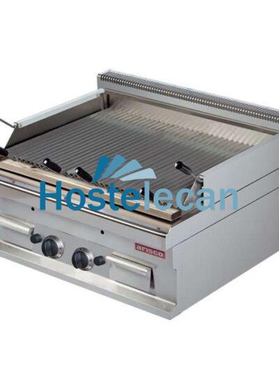 Barbacoa a gas piedra volcánica 6+6kw 800x700x290h mm GGL721S Línea Estambul