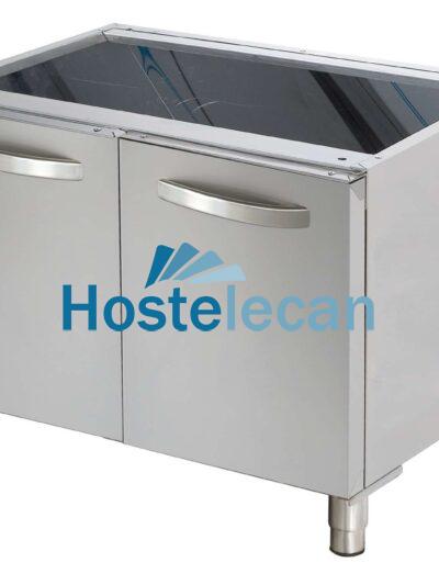 Mueble soporte con puertas 800x610x630h mm D722 Línea Estambul