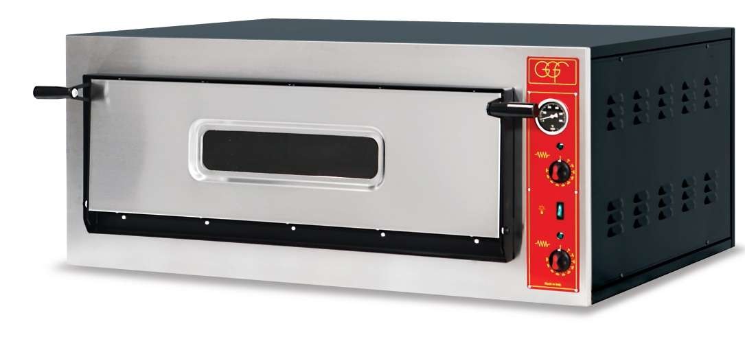 Horno Eléctrico Monofásico para Pan y Pizza capacidad 2 bandejas 60X40 cm T2M