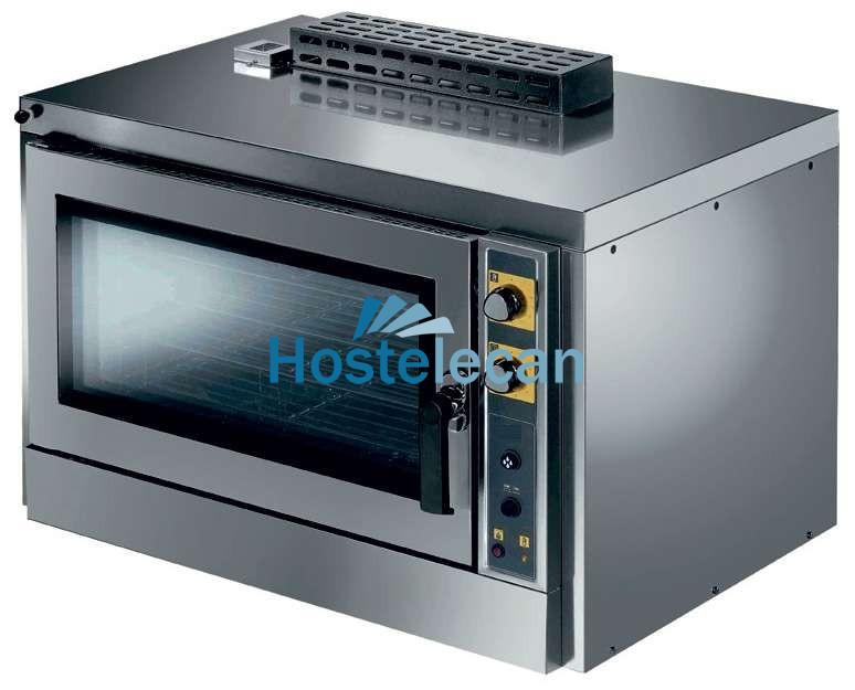 Horno de gas convección con HUMIDIFICACIÓN 5 bandejas GN1/1 KF1001GIXAL Línea Padova
