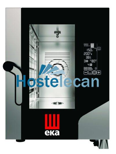 Horno eléctrico convección MILLENIAL BLACK MASK COMPACTO Gastronomía 6 bandejas GN1/1 MKF611CBM Línea Padova