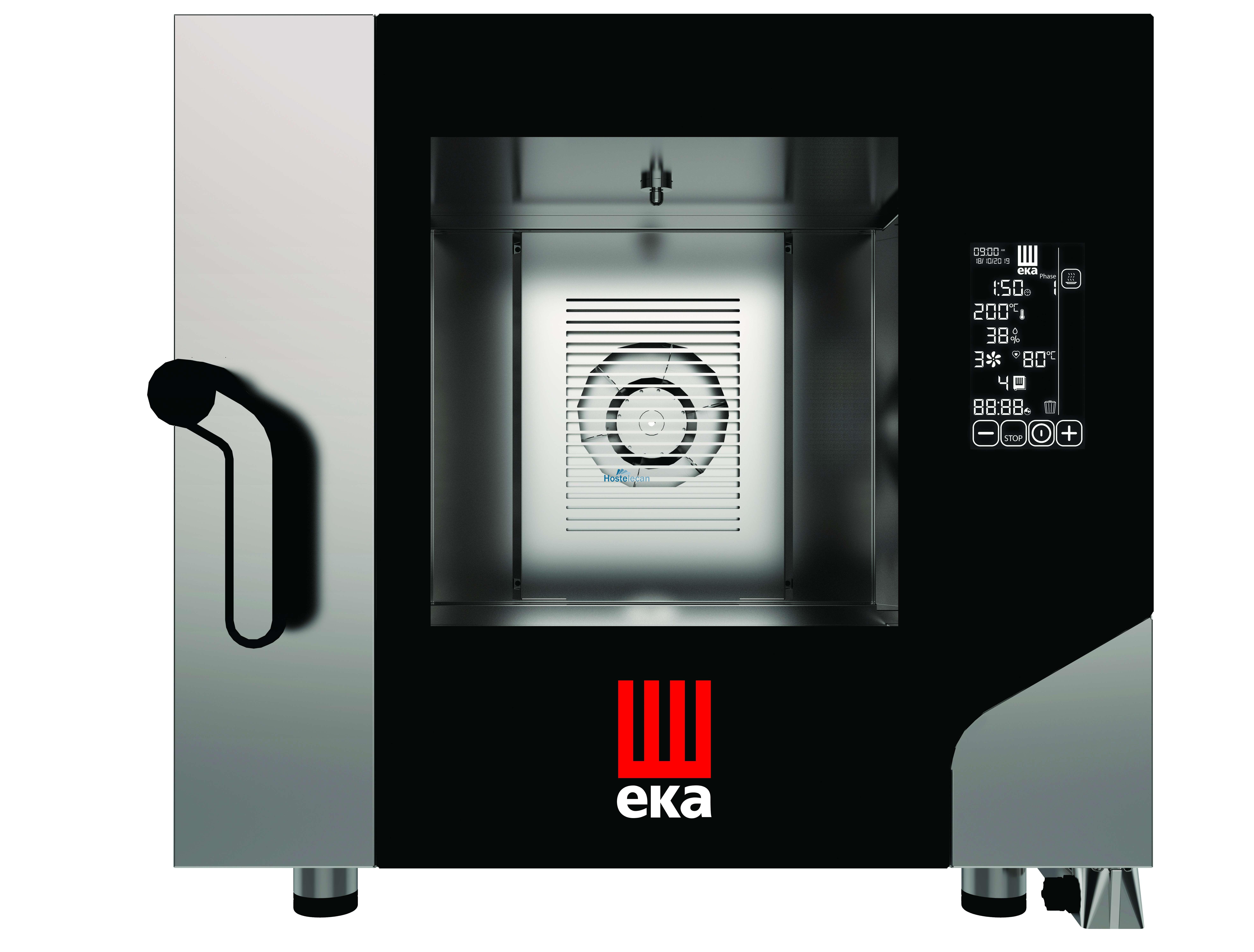 Horno eléctrico convección MILLENIAL BLACK MASK Gastronomía 5 bandejas GN1/1 MKF511BM Línea Padova