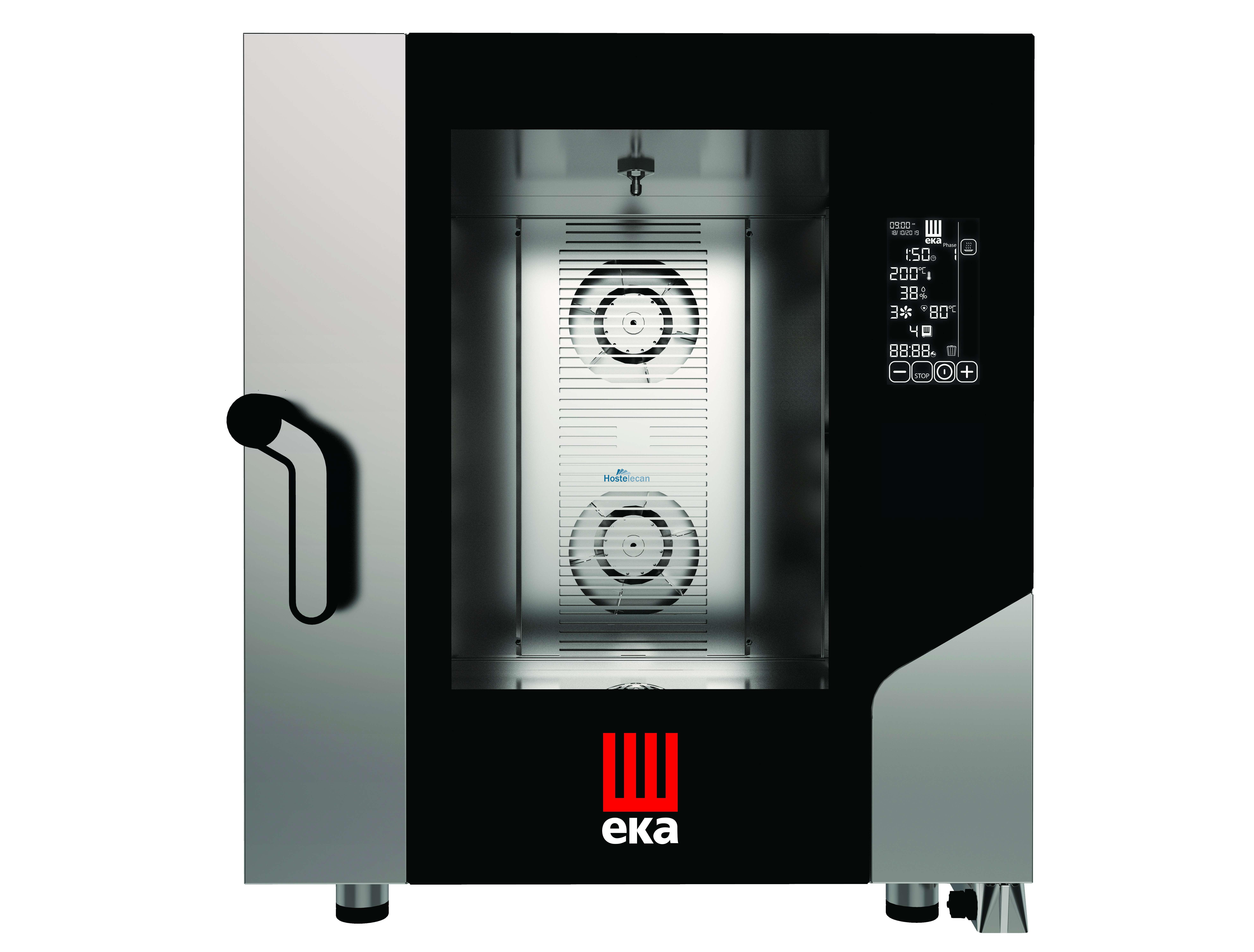 Horno eléctrico convección MILLENIAL BLACK MASK Gastronomía 7 bandejas GN1/1 MKF711BM Línea Padova