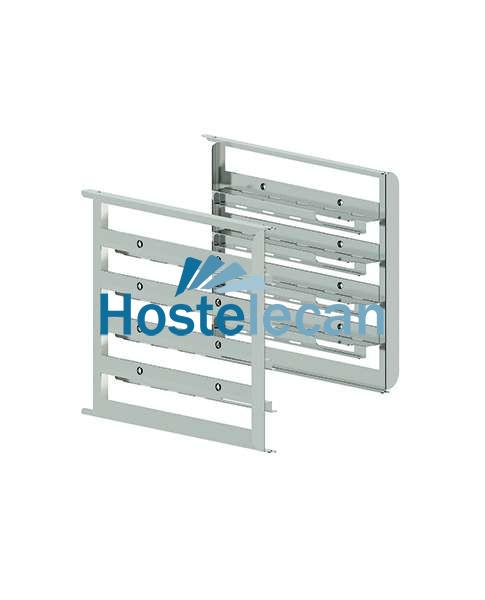 Kit de soportes laterales bivalentes capacidad 4 bandejas GN1/1-600X400 mm MILLENNIAL MKSBX416 Línea Padova