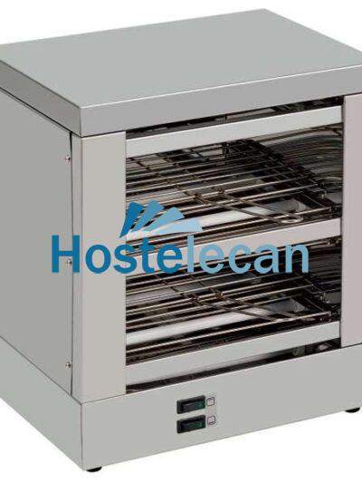 Tostador 2 pisos Slim Line  resistencias de cuarzo sin temporizador 1800W TE2