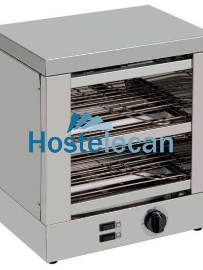 Tostador 2 pisos Slim Line  resistencias de cuarzo con temporizador 1800W TE2T