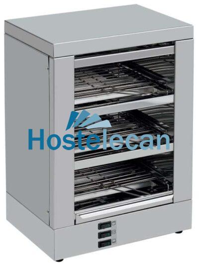 Tostador 3 pisos Slim Line  resistencias de cuarzo sin temporizador 2400W TE3