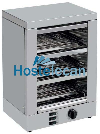 Tostador 3 pisos Slim Line  resistencias de cuarzo contemporizador 2400W TE3T
