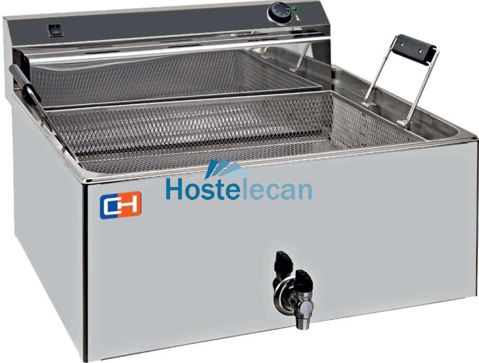 Freidora Especial Pastelería 30 litros 15 kw Trifásica de 650x665x370h mm FP30L