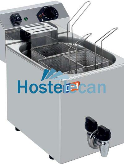 Cuecepasta Eléctrico Profesional 7 litros con 3 cestas 270X460X370h mm CP7L