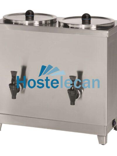 Termo de Leche 12 litros potencia de 1500+1500W con medidas 525x265x525h mm T12L