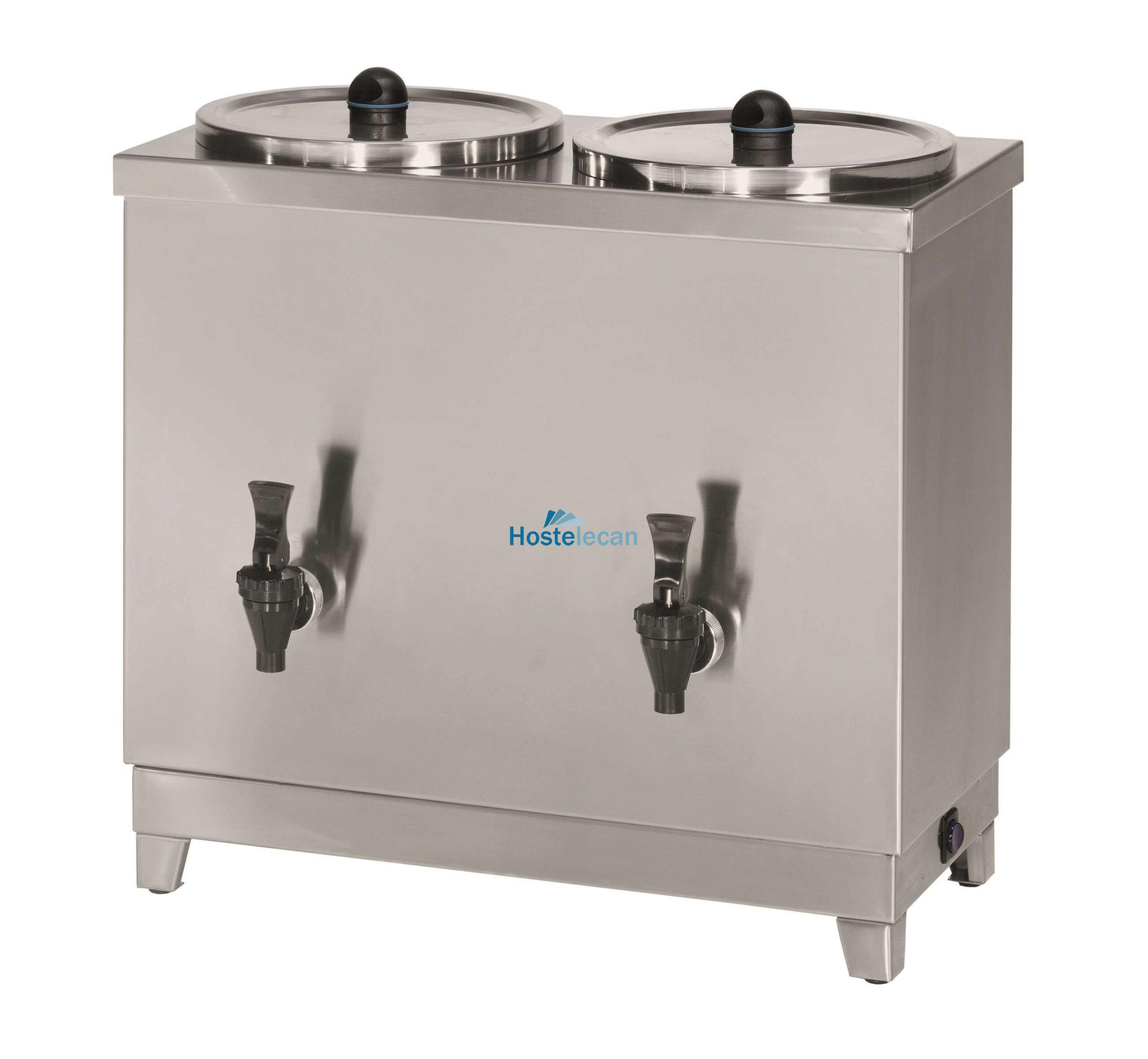 Termo de Leche 12 litros potencia de 1500+1500W con medidas 525x265x525h mm T12L
