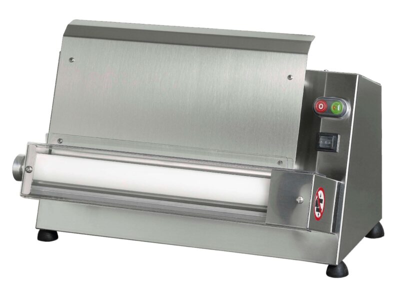 Laminadora Formadora de Pizza Semiautomática 1 rodillo de 26 a 40cm con pedal TREVISO S42MR