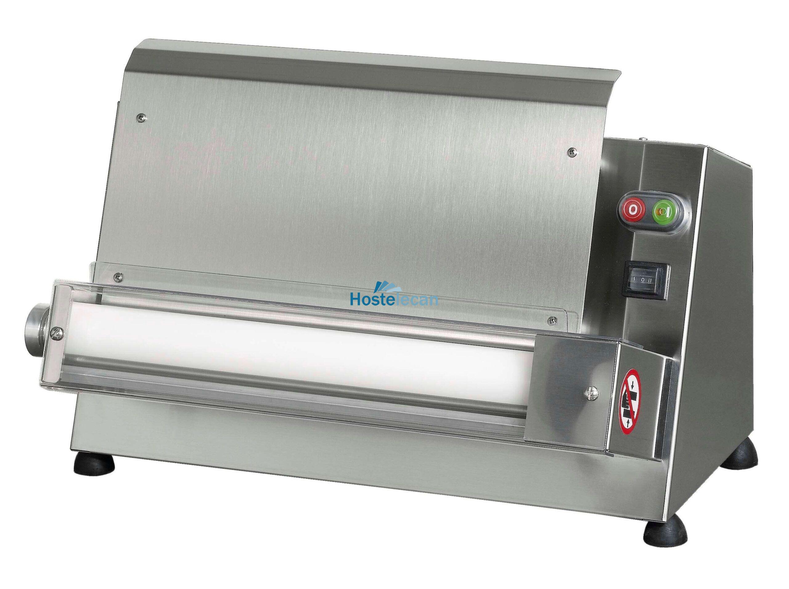 Laminadora Formadora de Pizza Semiautomática 1 rodillo de 26 a 40cm con pedal TREVISO S42MR
