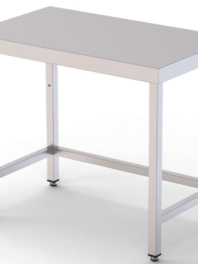 Mesa de Trabajo Acero inoxidable Central Sin Estante 2800x600x850h mm WTC160280S0