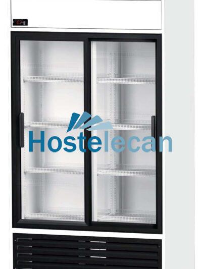 Armario Expositor Refrigerado 1000 litros 2 Puertas Correderas de Vidrio de 1250 x695 x2005h mm CORDOBA RVCS1000