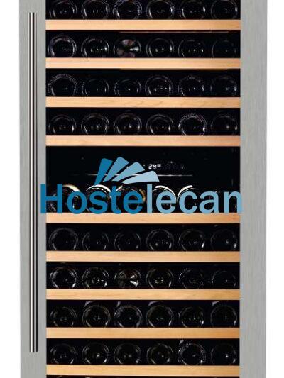 Armario Cava de Vino 2 temperaturas 200 botellas 595X700X1805h mm PEKIN W-200